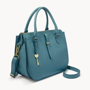 Fossil brand satchel crossbody purse